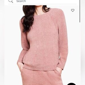 Barefoot Dreams CozyChic Lounge Sweater in Camel